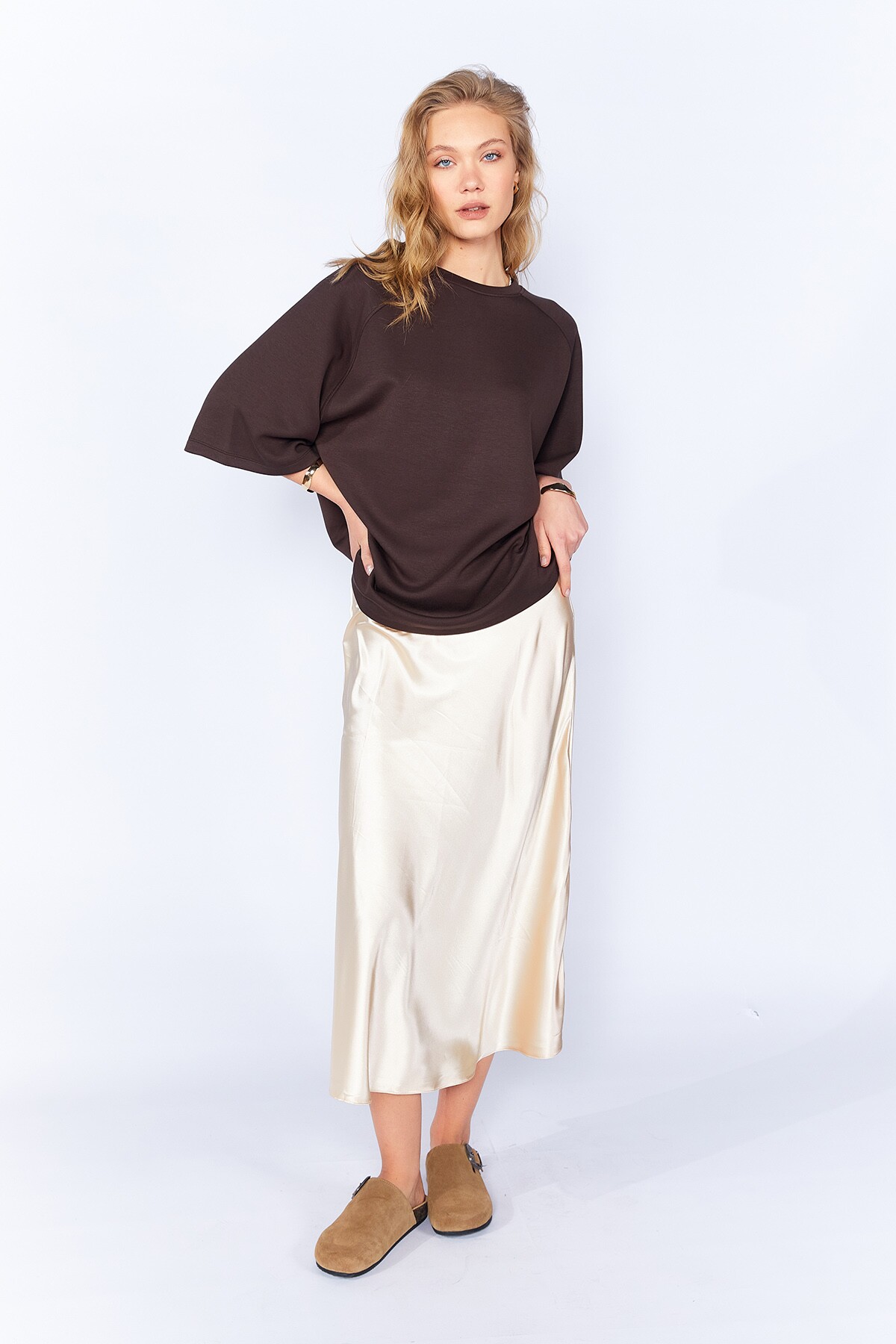 Taş Saten Etek | MKN298936-01