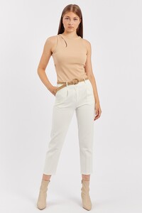 Beyaz Skinny Kadın Denim Pantolon