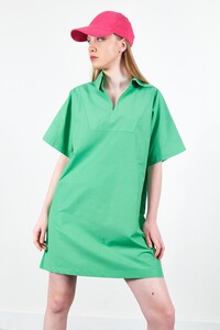 Benetton Kadın Poplin Elbise